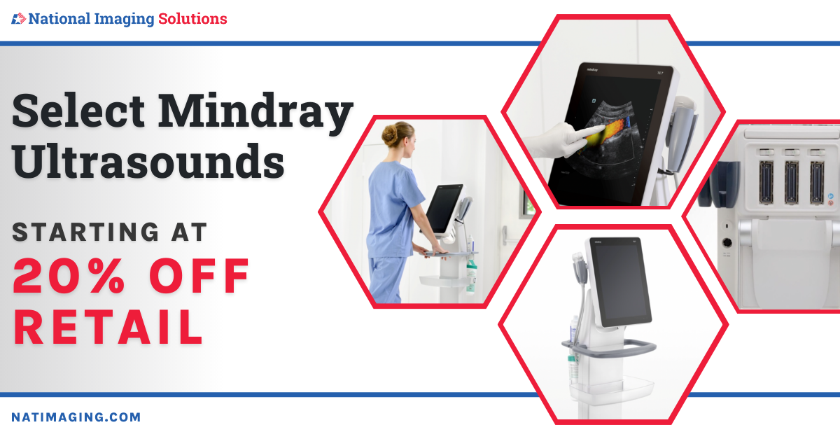 Mindray Ultrasounds National Imaging Solutions